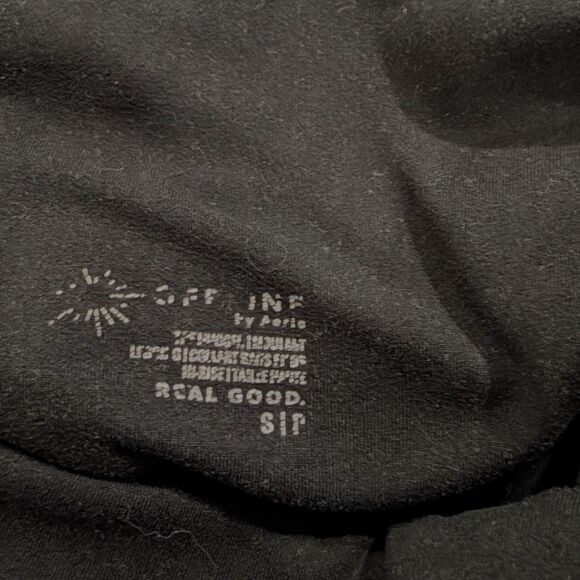 OFFLINE BY AERIE Women’s Black High Rise The Hugger Pocket Legging Size Small - Picture 4 of 5